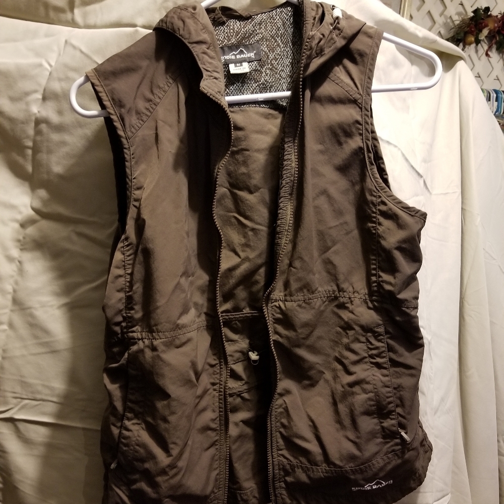 Eddie Baur hooded vest Sz.m